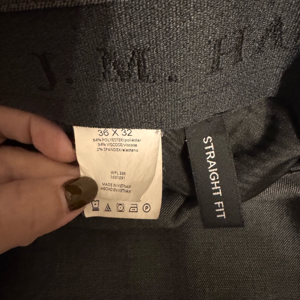 Gray J.M. Haggar Dress Pants